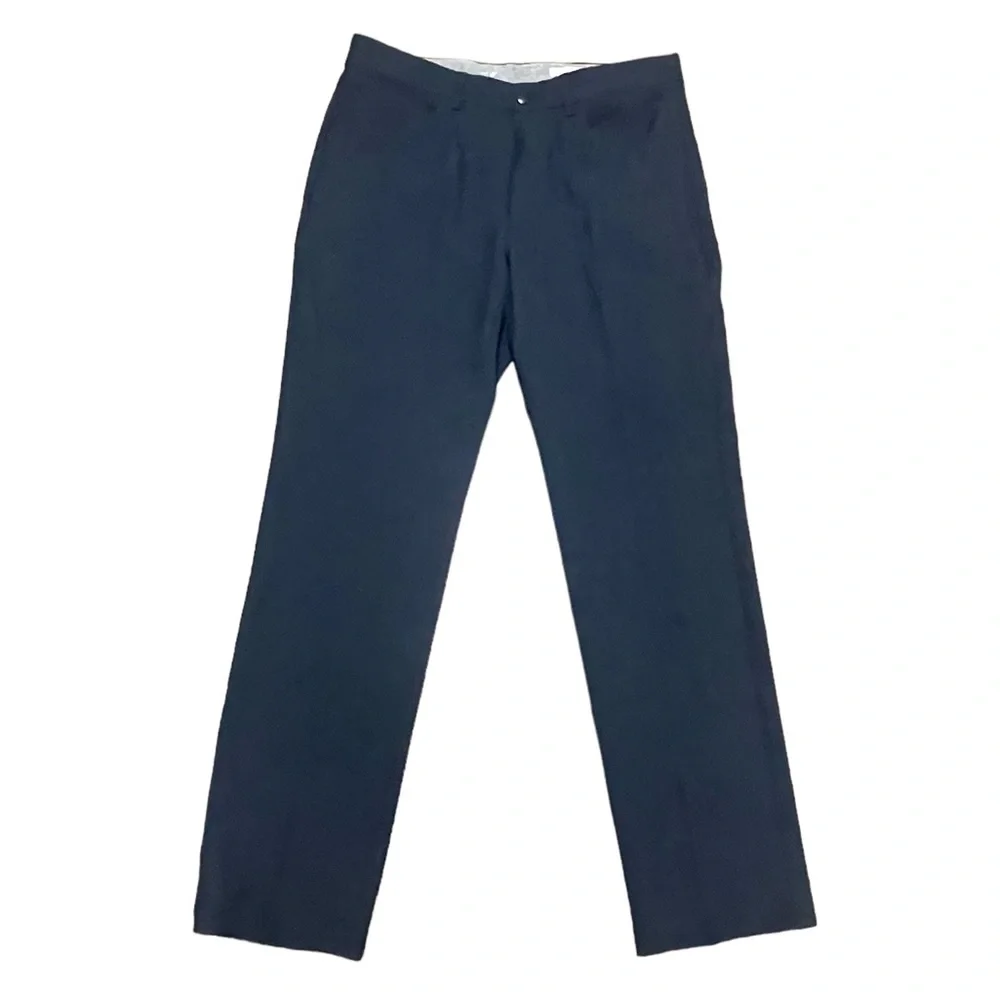Men’s Greg Norman Navy Golf Pants Slacks Size 34W and 32L